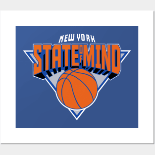 New York Knicks State of Mind Posters and Art